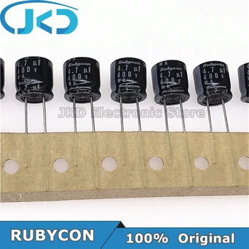 20pcs RUBYCON 4.7 UF 400V 10*9 mm WA Serije 85℃ 4.7UF400V 400V4.7UF 10x9mm Aluminija Elektrolitski Kondenzator