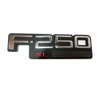 ABS F250XL F-250XL Z Rdečo XL Auto Emblem Značko