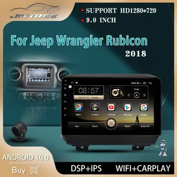 avto navigacija multimedia player za Jeep Wrangler Rubikon 2018 android radio magnetofon car audio, video predvajalnik, zaslon na dotik