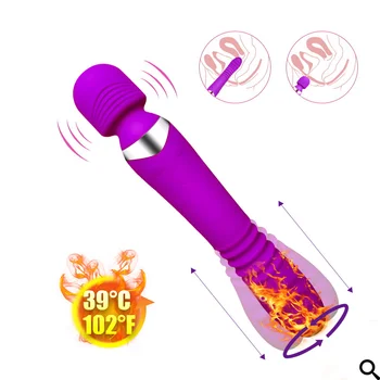Brezžični Dildos AV Vibrator Za Ženske Klitoris Stimulator USB Polnilne Massager Sex Igrače Za Mišice Odraslih Dildo
