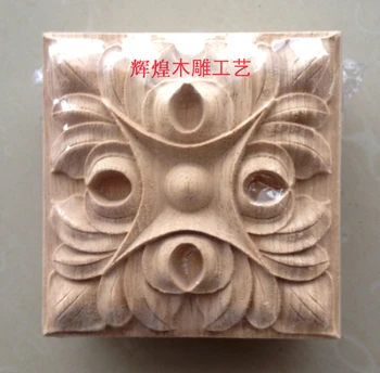 Dongyang lesa carvinga masivnega lesa, lesena vrata, pohištvo, postelje kotu cvet doma dekoracijo 130 kvadratov