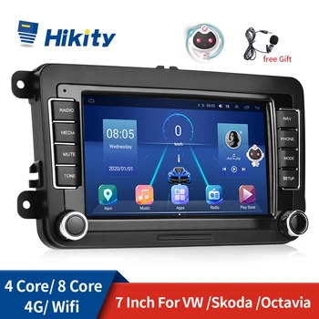 Hikity Android 2 Din Avto Stereo Radio AI Glas 7