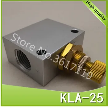 KLA-25 RC1 Pnevmatski v eno smer plin ventil za nadzor pretoka regulacijskega ventila ventil za nadzor hitrosti,
