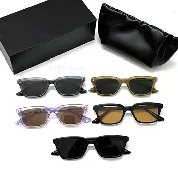 Koreja NEŽEN Mačka Oči, sončna Očala Za Mala Obraz Ženske, Moške sončna Očala Acetat Polarizirana UV400 Pošast sončna Očala Z Original Škatlo