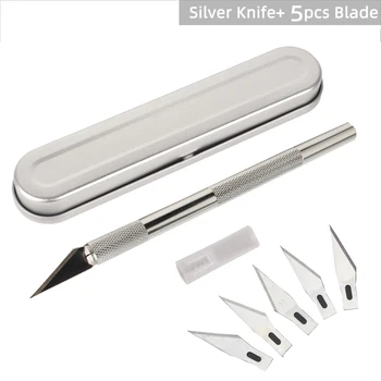 Najnovejši Carving Obrti Nož Kovinsko Pero, Nož Kit Graviranje Nož Carving Kiparstvo Non-Slip Varnost Papir Cut Obrt Orodja
