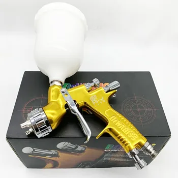 NOVI GTI design spray barve pištolo visoke kakovosti TE20/T110 pro lite airbrush avto brezzračnim slikarstvo 1.3 mm šoba škropilnica