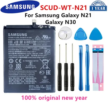 Originalni SAMSUNG SCUD-WT-N21 4000 mah Nadomestna Baterija Za SAMSUNG Galaxy N21 N30 Mobilnega Telefona, Baterije+Orodja