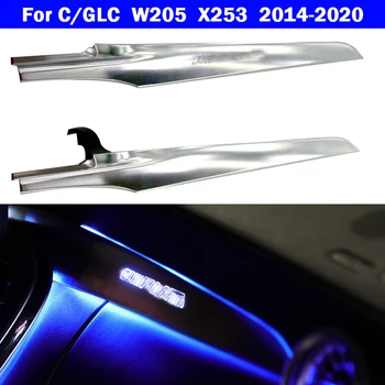 Vzdušje Lučka Kritje Za Mercedes-Benz C/GLC razred W205 X253 2014-2020 MB Co-pilot Neon Okoljske Svetlobe LED 3/12/64 Barve