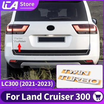 Za 2021 2022 Toyota Land Cruiser 300 Zunanjost Avtomobila Dekoracijo Pribor LC300 FJ300 vxr Pismo Nalepke vrata prtljažnika emblem Iskanje
